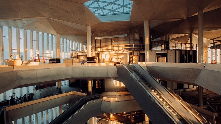 Building process of Deichman Bjørvika 