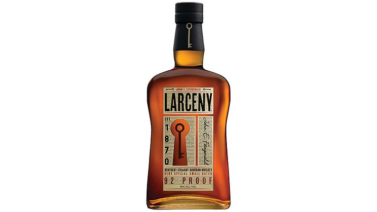 Larceny Kentucky Straight Bourbon. En laglös nyhet!