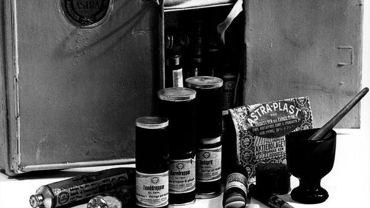 Produktsortiment tidigt 1900-tal