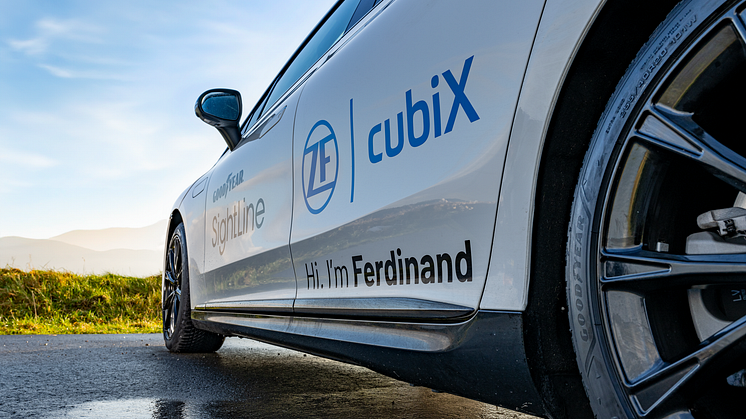 Goodyear och ZF samarbetar för att förbättra fordonsrörelsestyrning med däckintelligens  