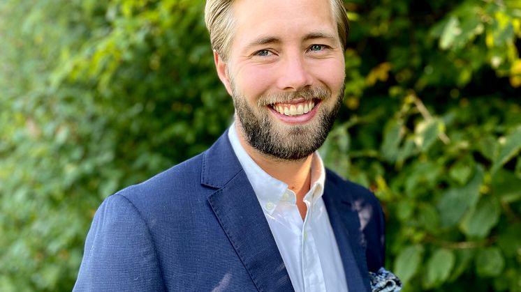 Adam Sandgren blir näringslivschef i Lunds kommun.