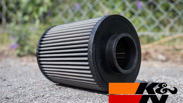 K&N öppet sportluftfilter