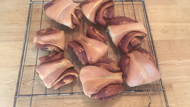 Færdigbagte Franzbrötchen