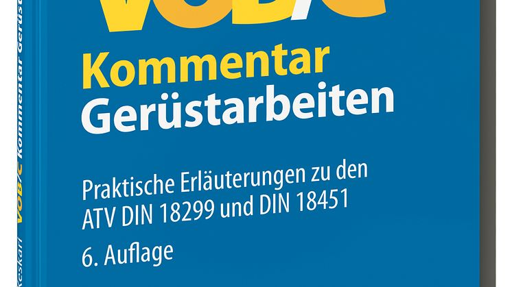 VOB/C Kommentar – Gerüstarbeiten (3D/tif)
