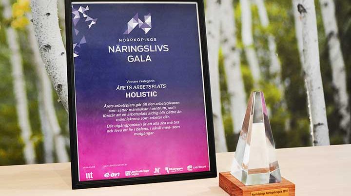 Holistic – vinnare av Årets arbetsplats
