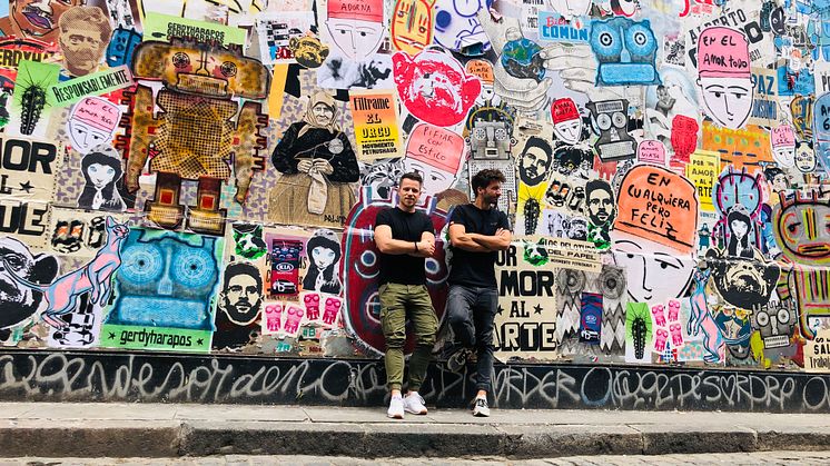 Adrian und Christoph sind unterwegs in der ganzen Welt und natürlich auch in Brandenburg. Foto: Klie-Streicher Buenos Aires. 