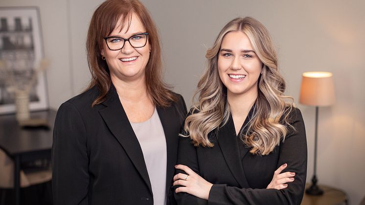 Marie och Mollie nya franchisetagare i Örnsköldsvik