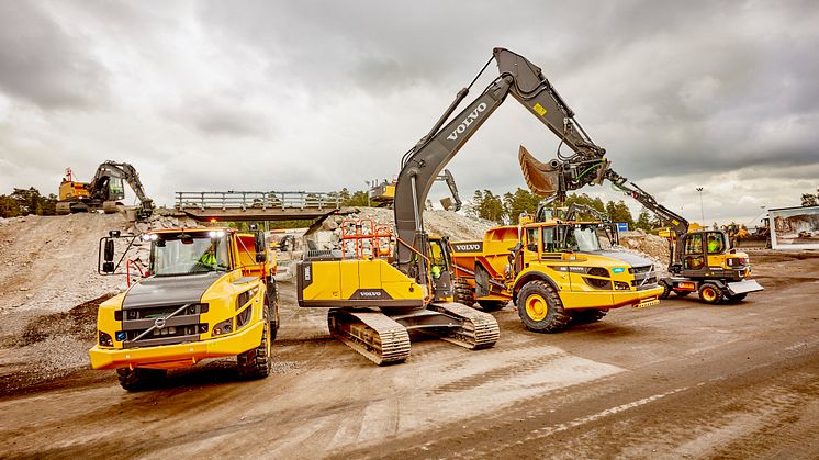 Volvo CE kundcenter - demoshow