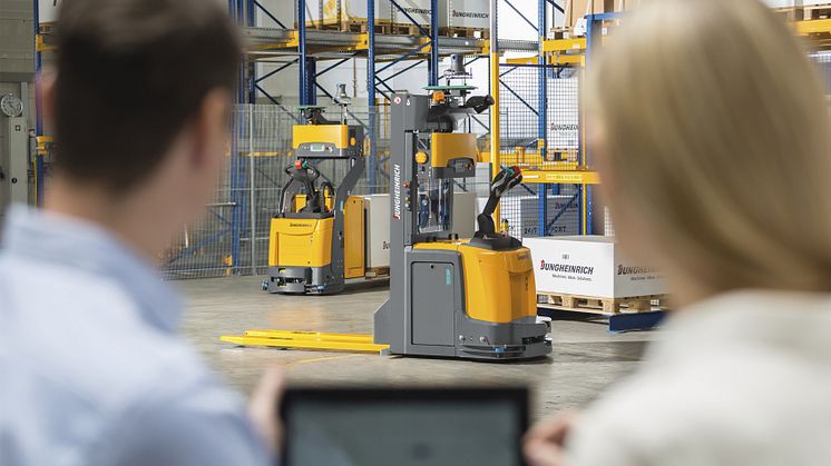 Jungheinrich är nu certifierad integrerare av SAP EWM-lösningar. 