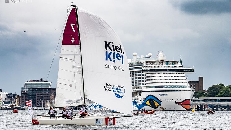 Spitzensport im Herzen der Stadt _ Premiere der Sailing Champions League mit den besten europäischen Teams