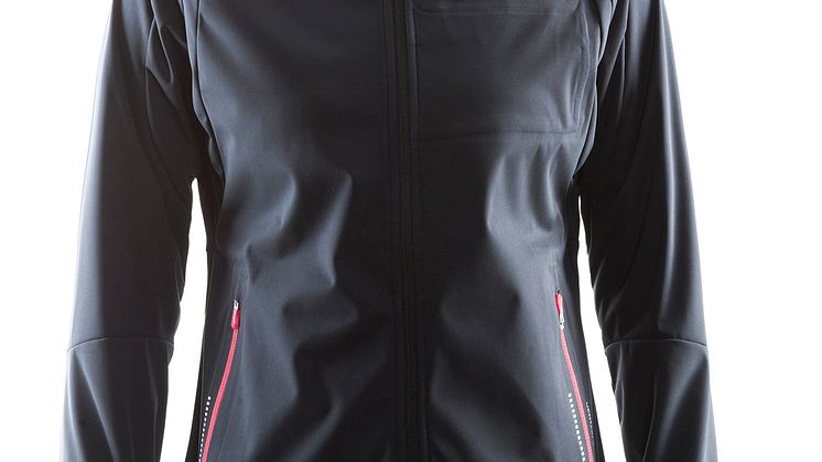Race jacket (dam) i färgen black/ruby