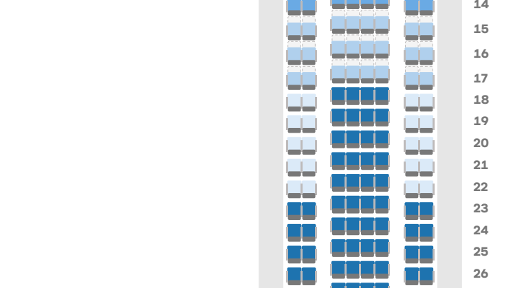 Seatmap A330-200