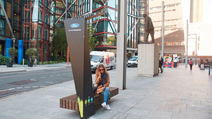 Fords Smarte Bænke i London