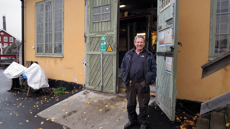 Briggen Tre Kronor har fått ny smedja