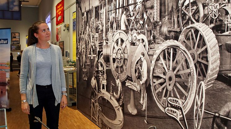 Modell des ersten Pflugs um 1850