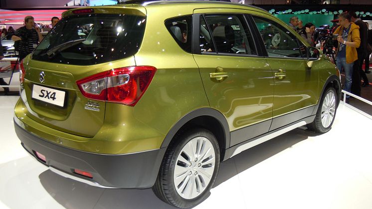 Verdenspremiere på Suzuki SX4 Crossover
