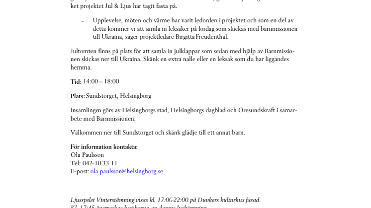 Har du en extra nalle hemma?