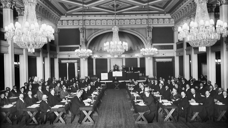 Gamle Logen bystyremøte 1925 