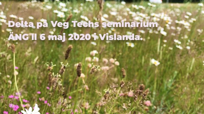 På tisdag den 10 mars startar vi ÄNG ll i Stockholm och 6 maj finns tillfälle att delta i Vislanda.