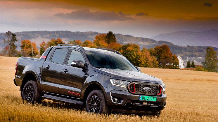 Ford Ranger Mest solgte pickup 2020