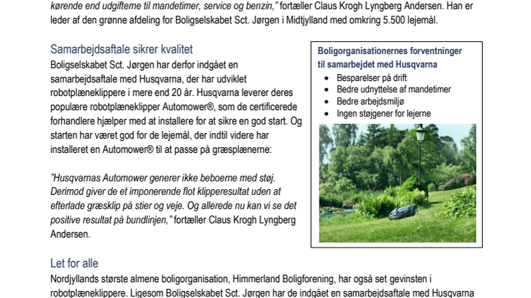 2 danske boligforeninger sparer markant på driften - kender du tricket?