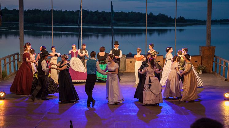 Biedermeierstrand am Schladitzer See - Historischer Ball