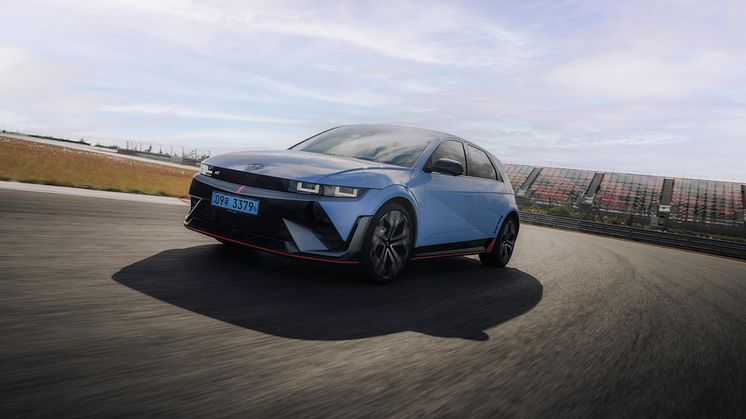 Hyundais elektrifierade Hyper-hatch IONIQ 5 N, utses till Car of the Year av TopGear.com.