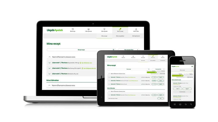 Medicinen med morgontidningen – LloydsApotek startar e-handel