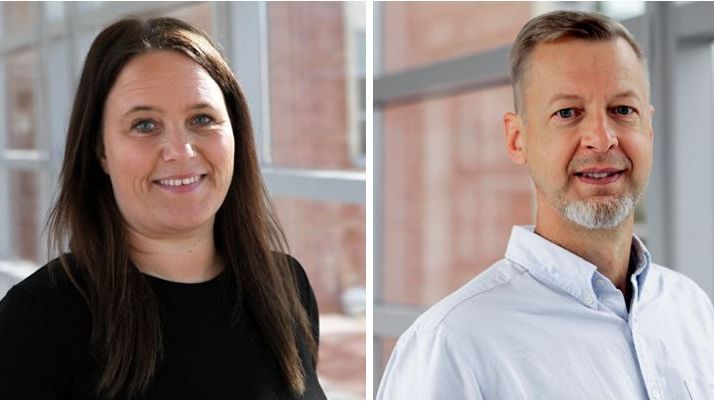 Jenny och Daniel förbereder HögskoleVux på Campus Dalsland