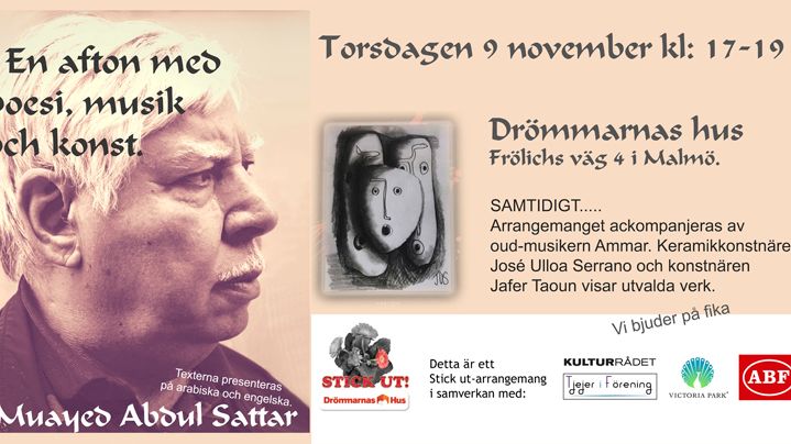 	 En afton med poesi, musik och konst