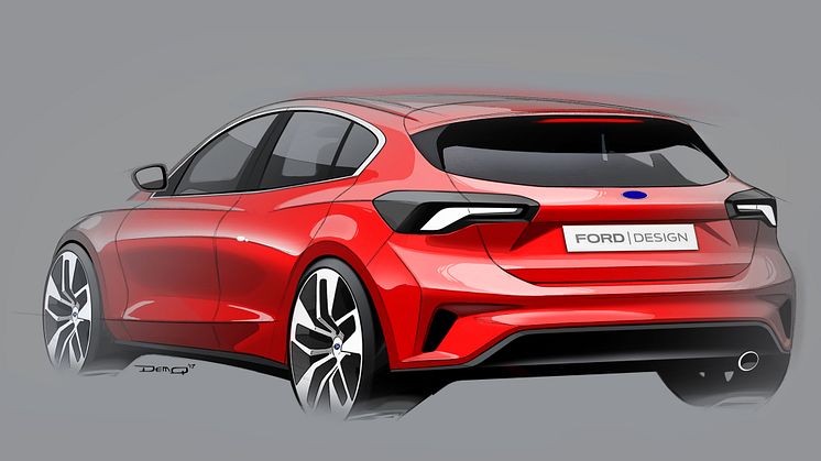 Nye Ford Focus 2018 skisser