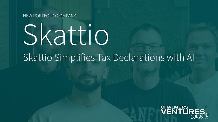skattio chalmers ventures portfolio