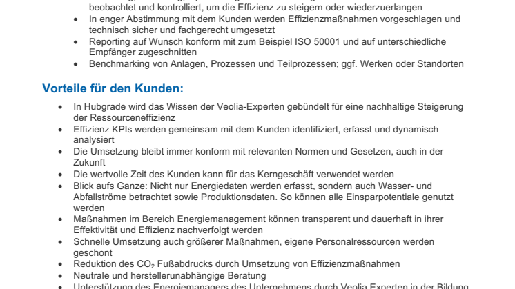 Factsheet: Effizienzplattform Hubgrade
