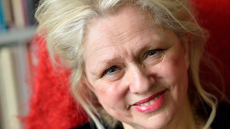 Högupplöst författarporträtt: Rose Lagercrantz (foto: Magnus Aronson)