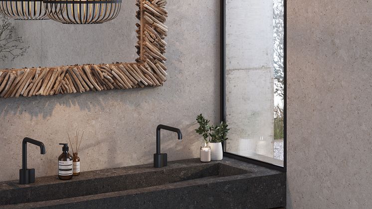 AMB06 - Bathroom Dekton VK01 Nebbia - Detalle