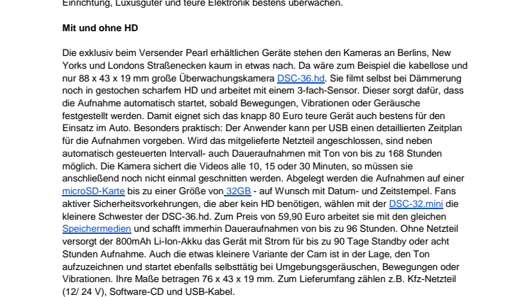 Sicherheit steht an erster Stelle: Totale Überwachung