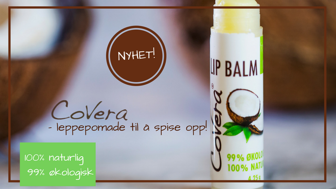 Covera Lipbalm - leppepomade til å spise opp!