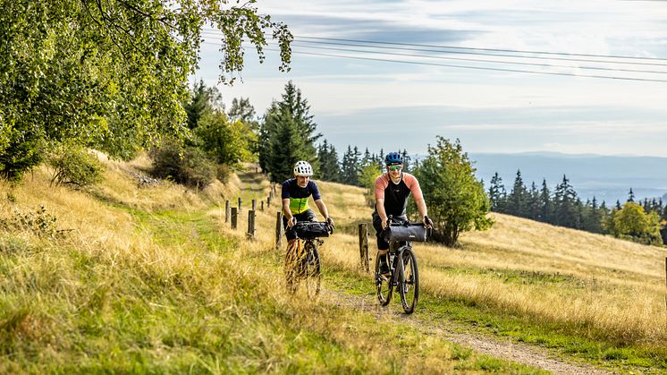 mit dem Gravelbike unterwegs durch das schöne Erzgebirge (Foto: Martin Donath, Lifecycle Magazin)