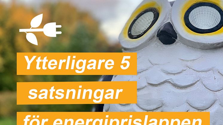 Ytterligare fem satsningar för energiprislappen på LKF i Lund
