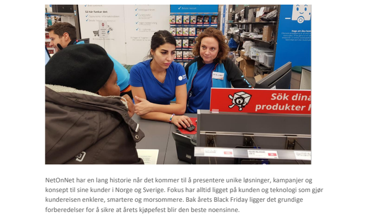 Black Friday hos NetOnNet startet også i år med mange nye rekorder
