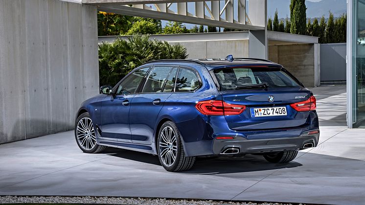 Den nye BMW 5-serie Touring