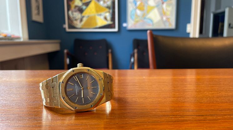  Bruun Rasmussen hylder 50-året for Audemars Piguets model Royal Oak med en sjælden udgave, der kommer under hammeren den 15. juni.