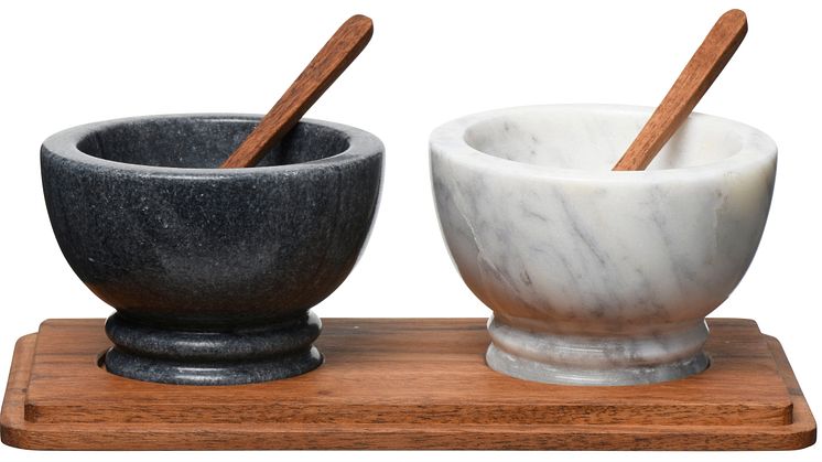 NYHET! Salt and Pepper bowl BlackWhite Marble 19,90 EUR.jpg