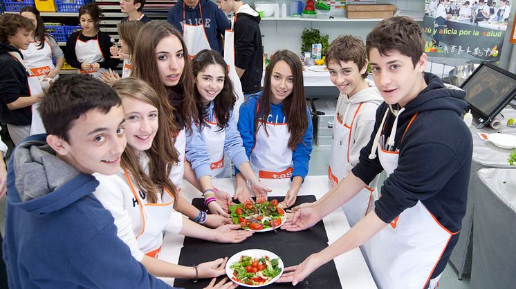 El programa TAS orientado al fomento de hábitos saludables  llegará a más de 1.400 alumnos de 38 centros escolares de toda España