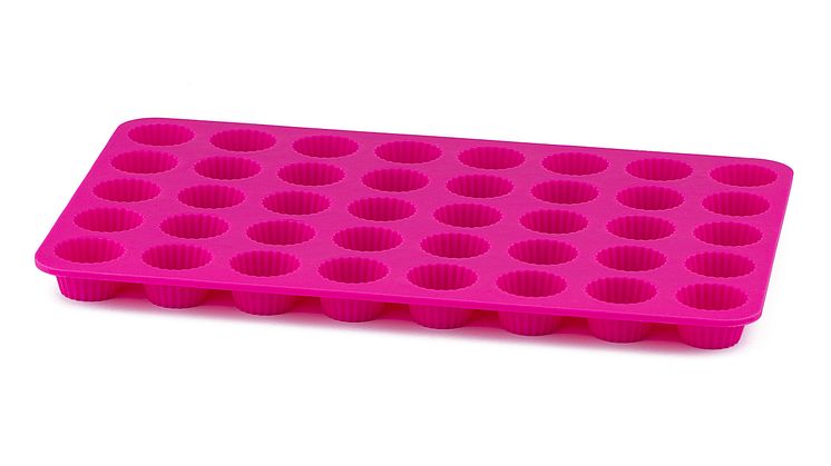Knäckplåt i silikon rosa