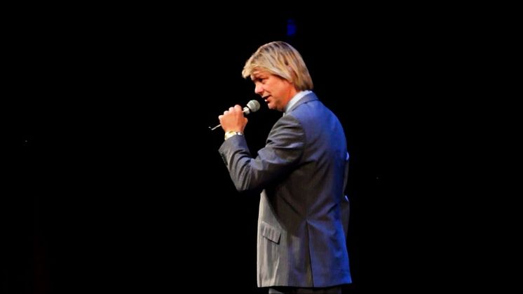 Alex Rosén under Kundeserviceprisen 2011 2