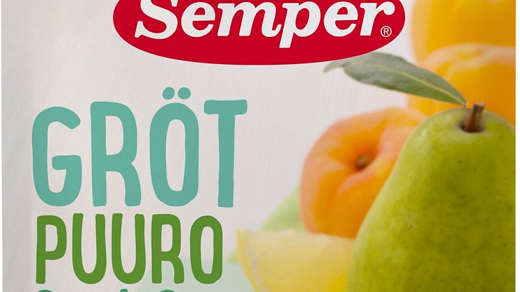 Gröt päron & aprikos