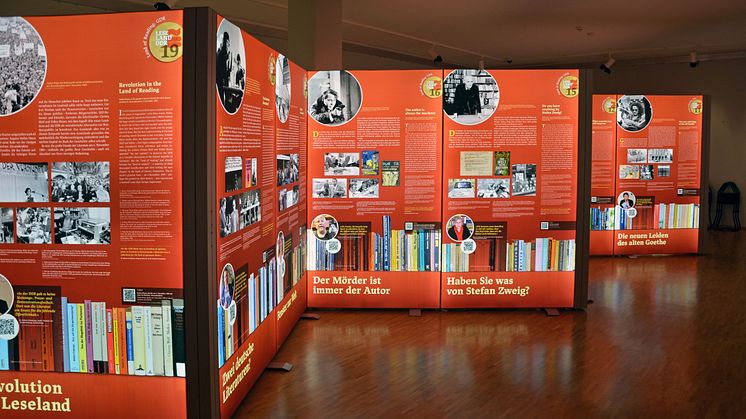 Ausstellung Leseland DDR im Stadtgeschichtlichen Museum Leipzig