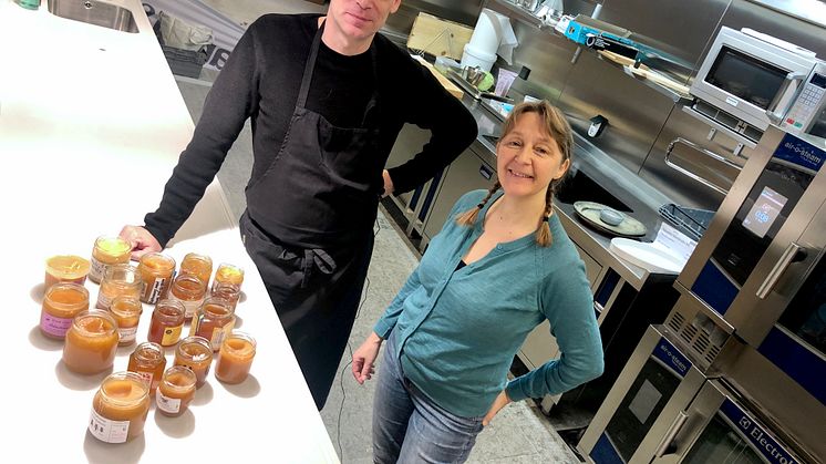 Stefan Eriksson och Lotta Fabricius Kristiansen