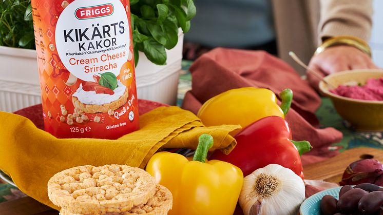 Friggs Kikertkaker Cream Cheese Sriracha